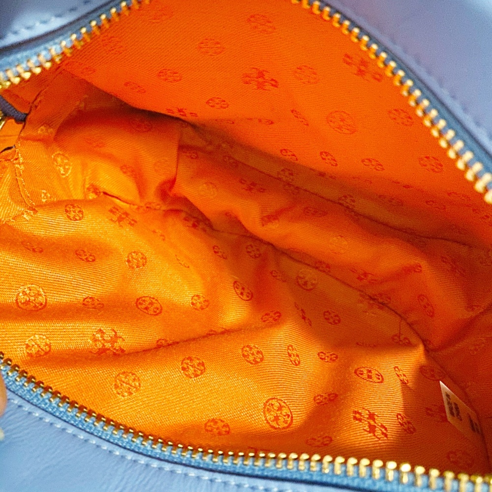 NWOT // Tory Burch Pouch/ Clutch Blue - Picture 5 of 5